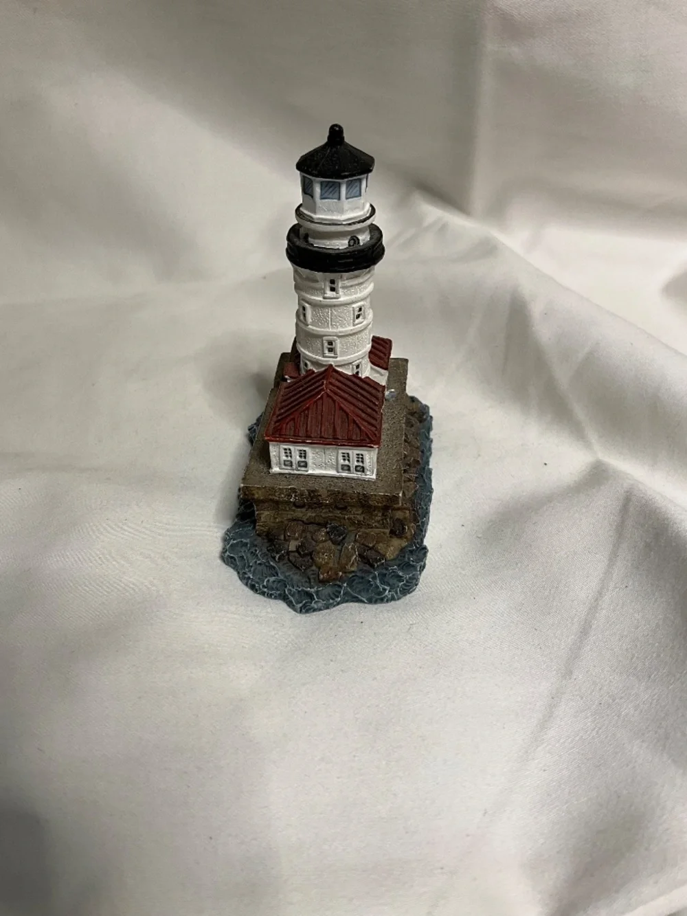 This Little Light of Mine Miniature Lighthouse Figurine Chicago Harbor Illinois